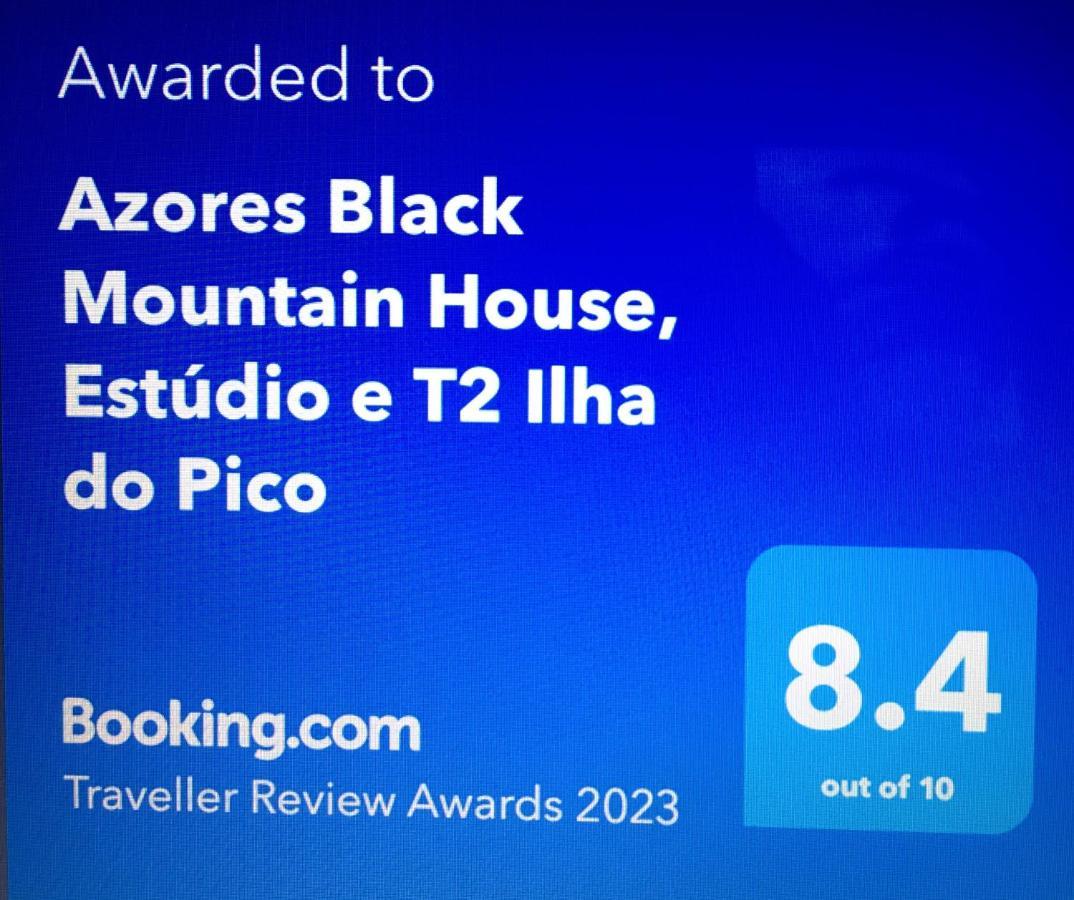 Azores Black Mountain House, Estudio E T2 Ilha Do Pico São Roque do Pico Exteriör bild
